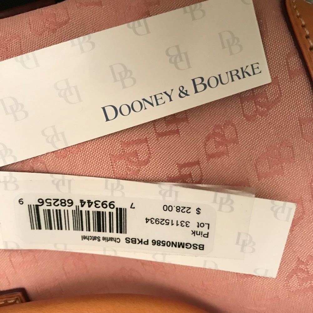 Dooney & Bourke Top Handle Satchel Handbag Purse - Picture 6 of 6